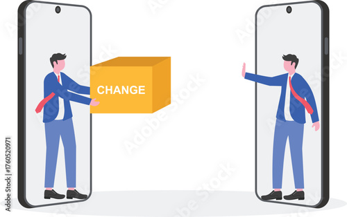 Fear of change, reluctance to leave comfort zone, resistance to risk or decision making,
