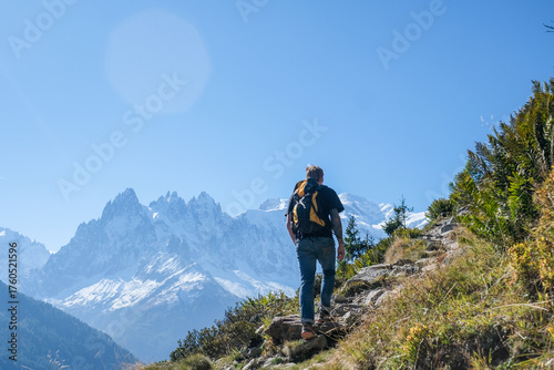 Trekking in Tour du Mont Blanc trek