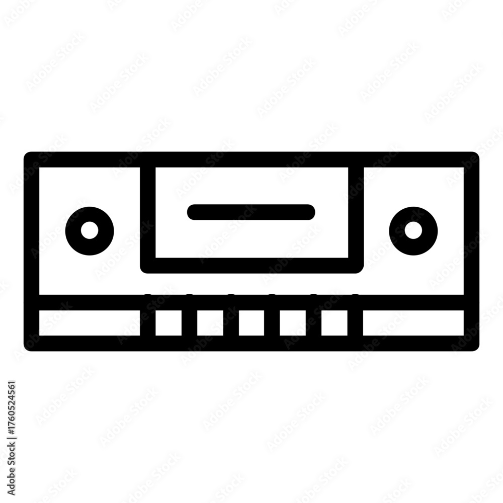 Obraz premium Harmonica icon