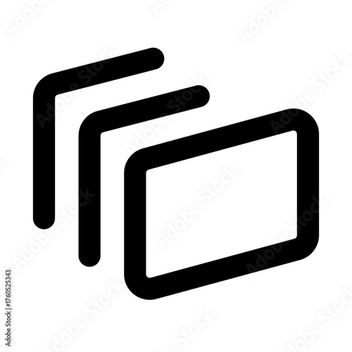 user interface v2 ouline icon set