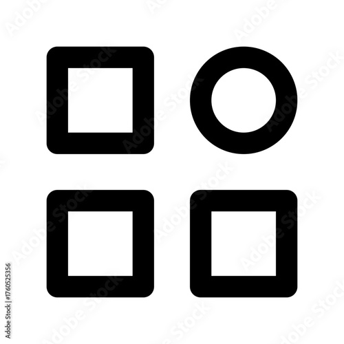 user interface v2 ouline icon set