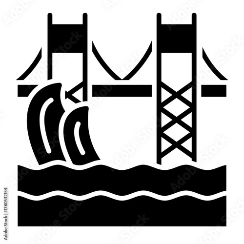 Bridge tsunami Icon