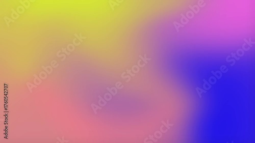 colorful gradient abstract loop background animation in 4k