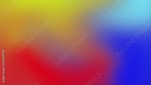 colorful gradient abstract loop background animation in 4k