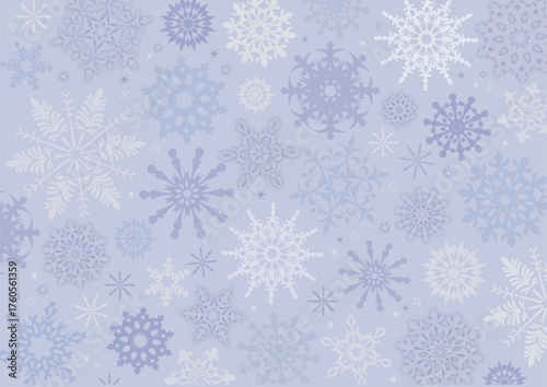 雪の結晶の背景