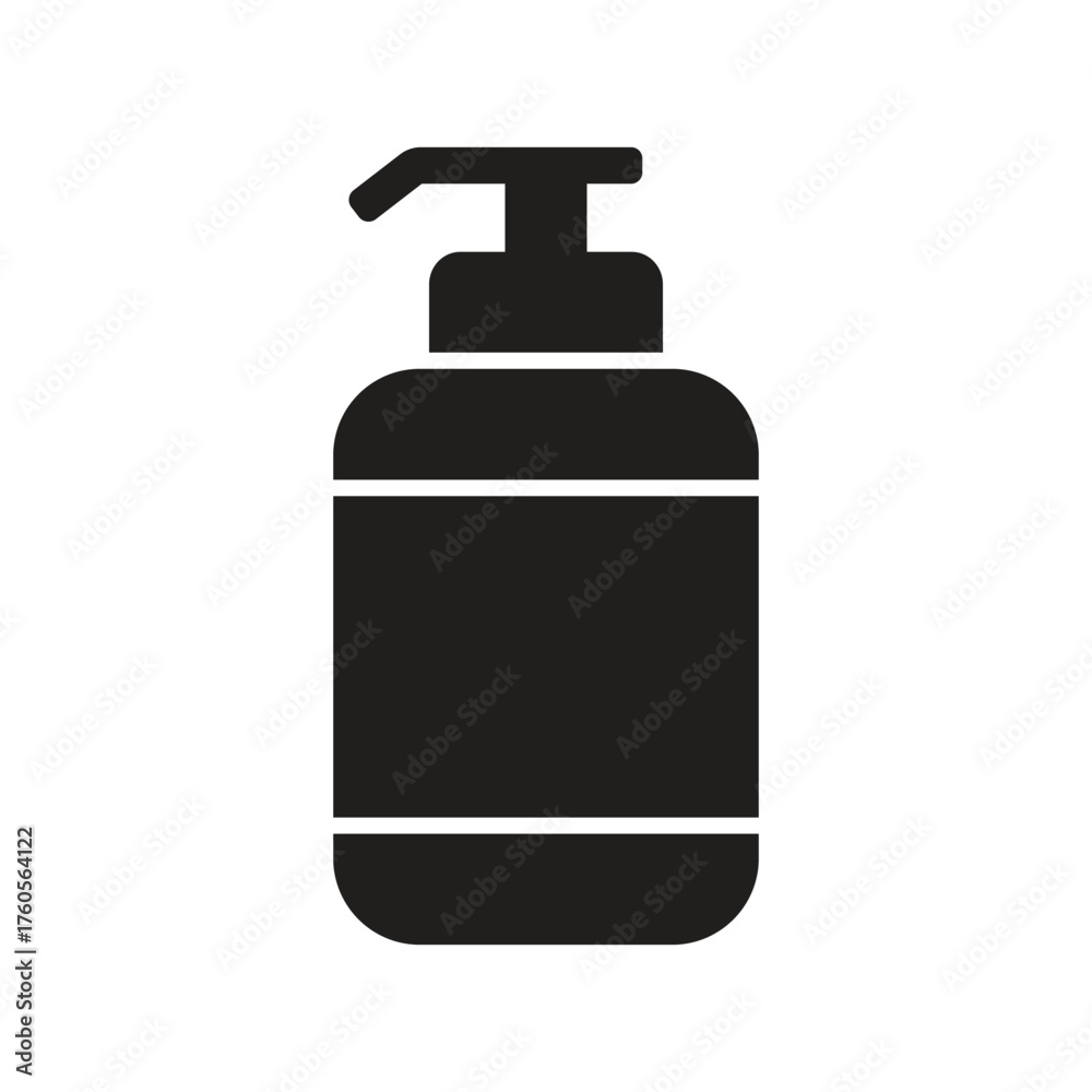 Fototapeta premium soap dispenser icon vector design template