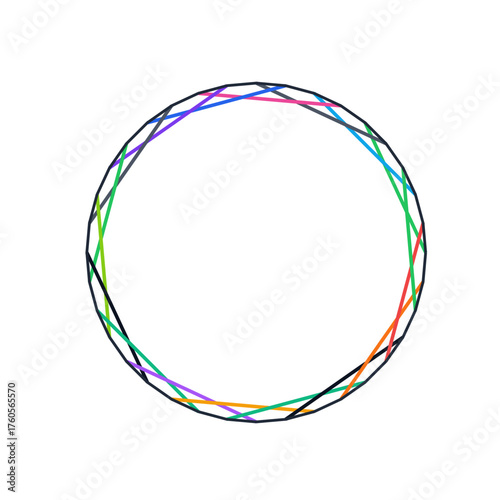 Wheel Lines Contemporary Illustration Transparent