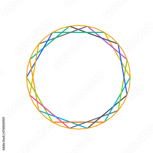 Wheel Lines Contemporary Illustration Transparent