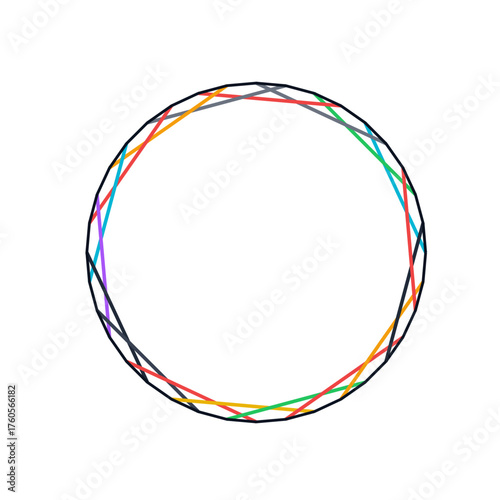 Wheel Lines Contemporary Illustration Transparent