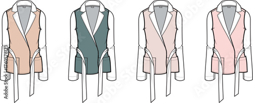 Fashionable Dresses Colorful Sleeveless Mini Dresses for Stylish Women