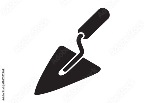 Trowel icon, Trowel solid vector