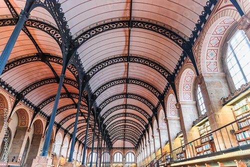 Εκτύπωση καμβά Sainte Genevieve library, Paris, France