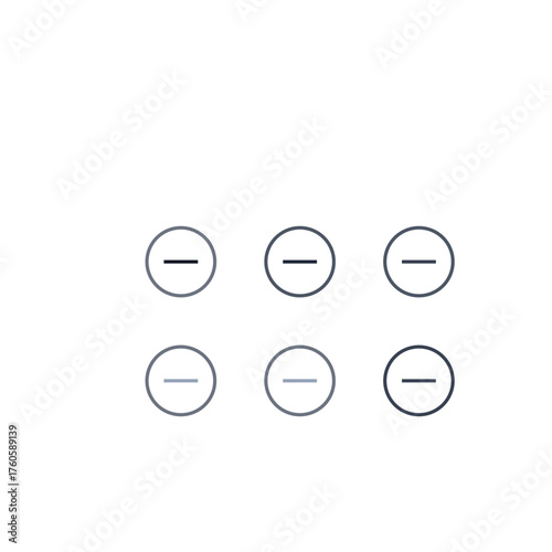 Line Icon Cross Art Glassmorphism