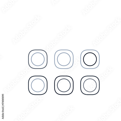 Mobile Lozenge Frames Art Glassmorphism