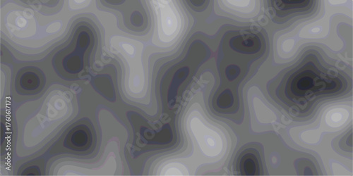 Abstract topographic background with layered organic shapes in shades of gray and white, accented by subtle purple outlines, perfect for modern graphic design and digital art projects
