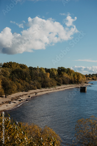 view of the river in the mountains