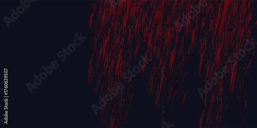 Gradient with burning fire texture. Dark blue background, modern dotted vector design, red fire texture.