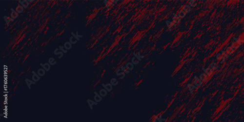 Gradient with burning fire texture. Dark blue background, modern dotted vector design, red fire texture.