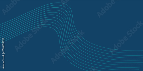 Vector blue background metal pattern line style modern, Vector Illustration.