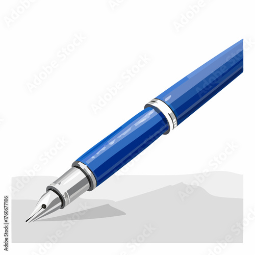 Blauer Stift