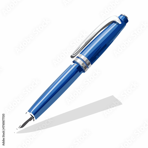 Blauer Stift
