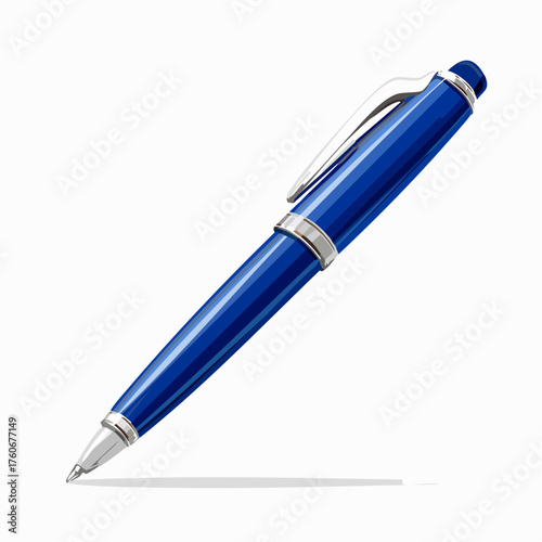 Blauer Stift