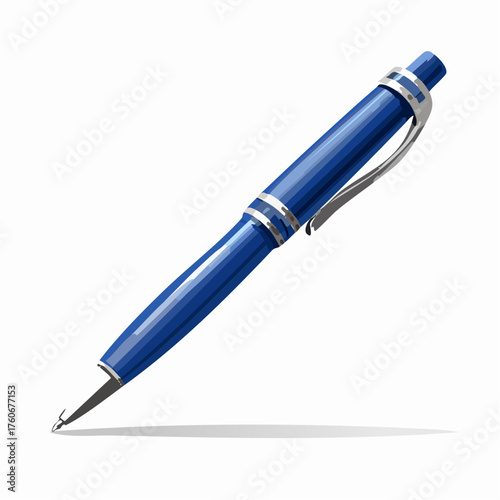 Blauer Stift