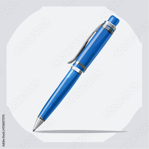 Blauer Stift