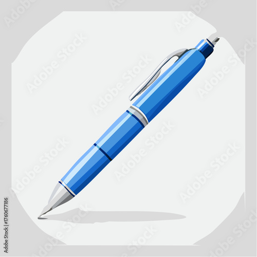 Blauer Stift