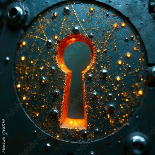 Art Design of Metal Keyhole