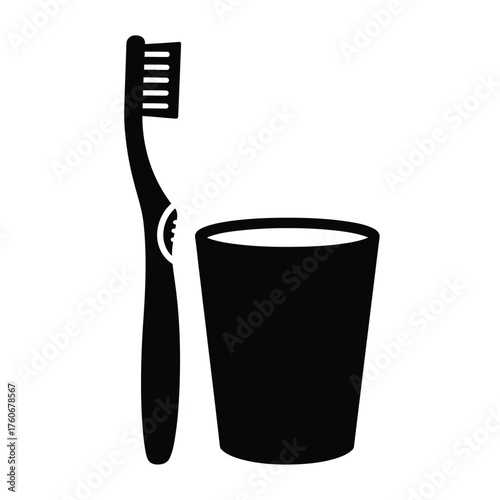 Toothbrush and cup hygiene dental