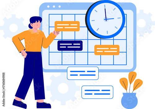 Office Manager Organizing Tasks and Deadlines