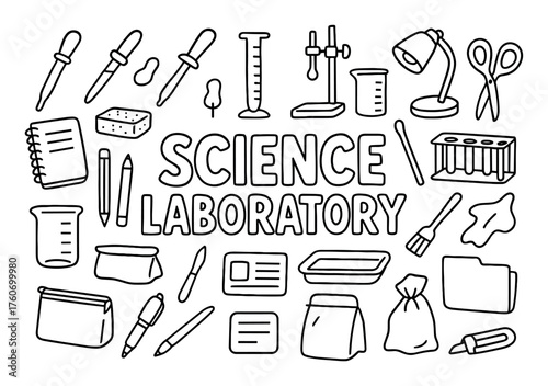 Science Tools Doodle