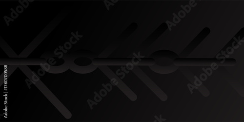 Premium Elegant black background with smooth golden curved lines. disign