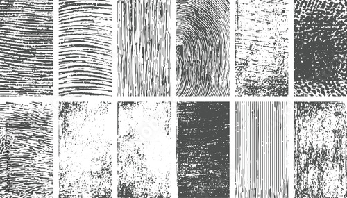 Abstract Grunge Distress Scratch Texture Pack noise. set  particles of debris and dust. Distressed uneven Scratch grunge urban Distressed overlay texture. vector design on transparent background.