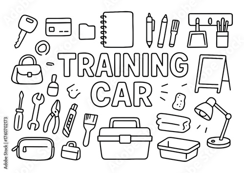 Tool Icons Doodle