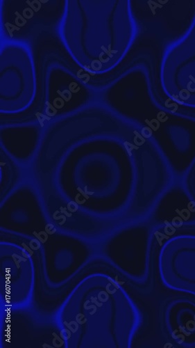 Wallpaper Mural Tunnel video vj loop screensaver showcasing seamless transitions and vibrant blue patterns in motion Torontodigital.ca