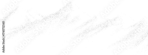 Abstract fog and grain vector with dispersed stipple dots and organic flow. Monochrome stippling vector of cloud wave with grunge dither texture. 