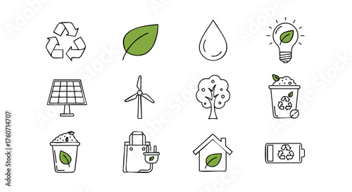 Eco-Friendly Living A Sustainable Future Through Renewable Energy & Recycling