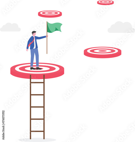 Achieving challenges higher targets propels towards the next level,
