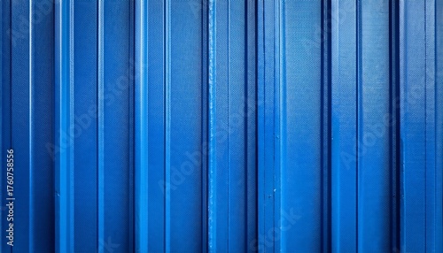 Sheet Metal Painted Blue Background Or Textura