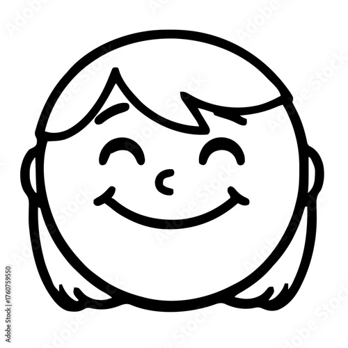 Emoji – adult, smiling