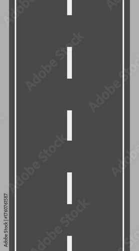 Road asphalt highway lane marking stripes illustration