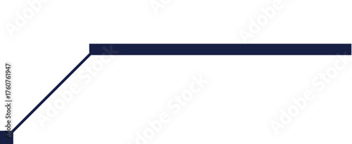 Lower third graphic layout with sample text template