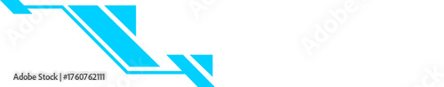 Modern lower third graphic banner with sample text