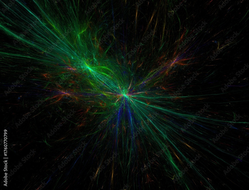 Fototapeta premium Imaginatory fractal abstract background Image