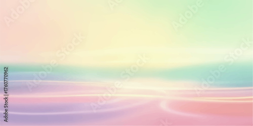 Soft pastel gradient background with subtle light streaks and abstract blurry texture