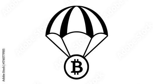 Bitcoin sky landing 