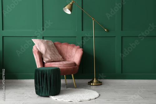 Modern interior design with...