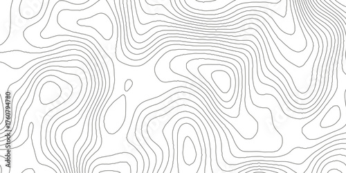 Topographic map background with geographic grid for hiking and mountain sport. luxury topographic wavy pattern and geographic grid map design. paper texture Imitation of a geographical map shade.